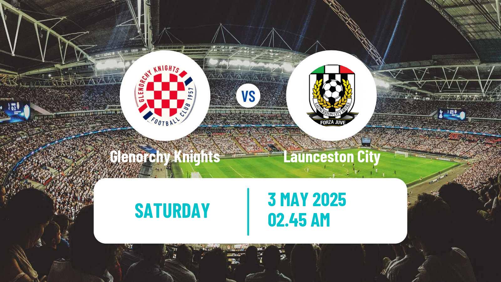 Soccer Australian NPL Tasmania Glenorchy Knights - Launceston City