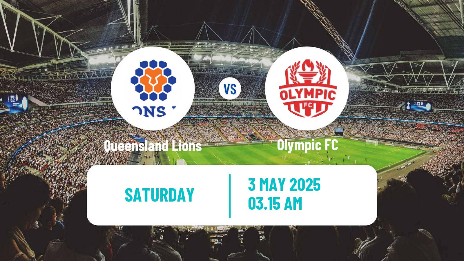 Soccer Australian NPL Queensland Queensland Lions - Olympic FC