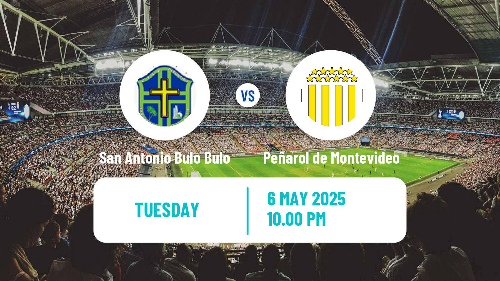 Soccer Copa Libertadores San Antonio Bulo Bulo - Peñarol de Montevideo