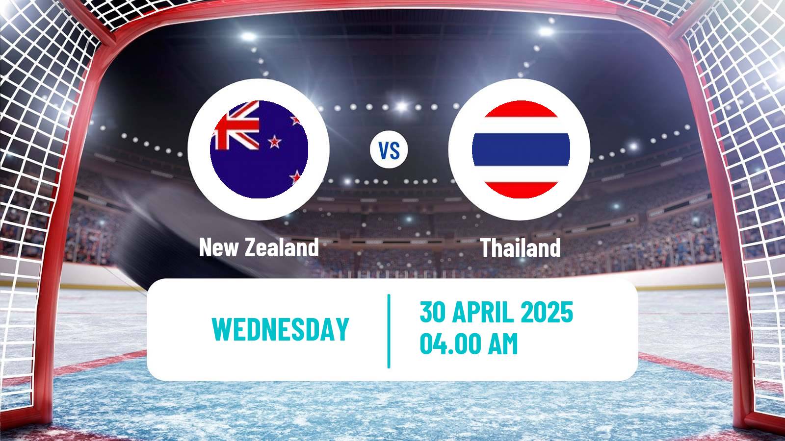 Hockey IIHF World Championship IIB New Zealand - Thailand