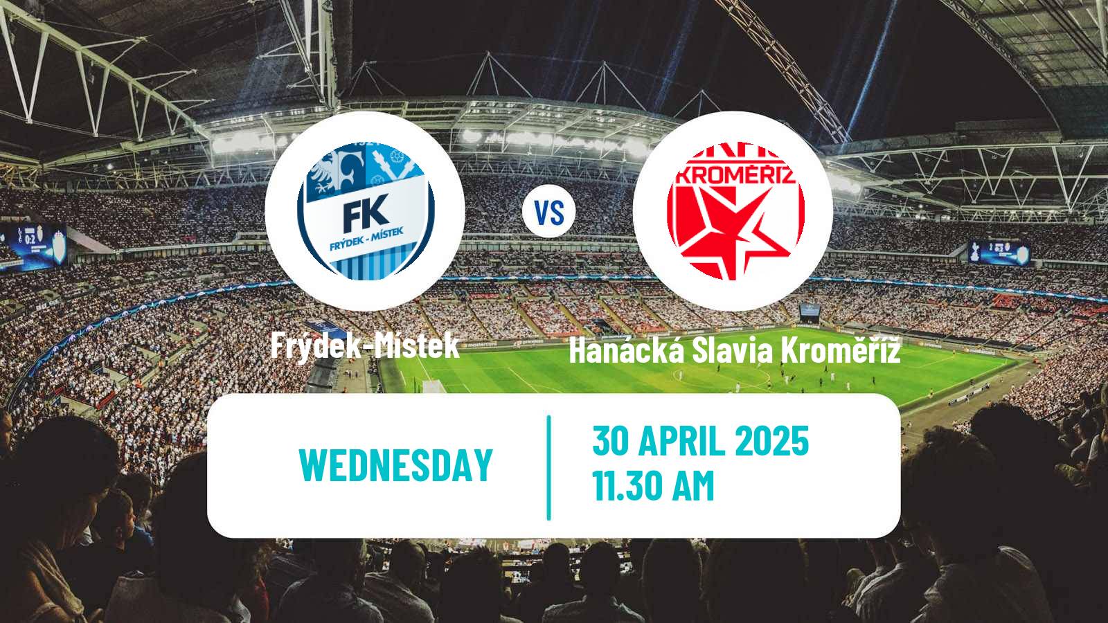 Soccer Czech MSFL Frýdek-Místek - Hanácká Slavia Kroměříž