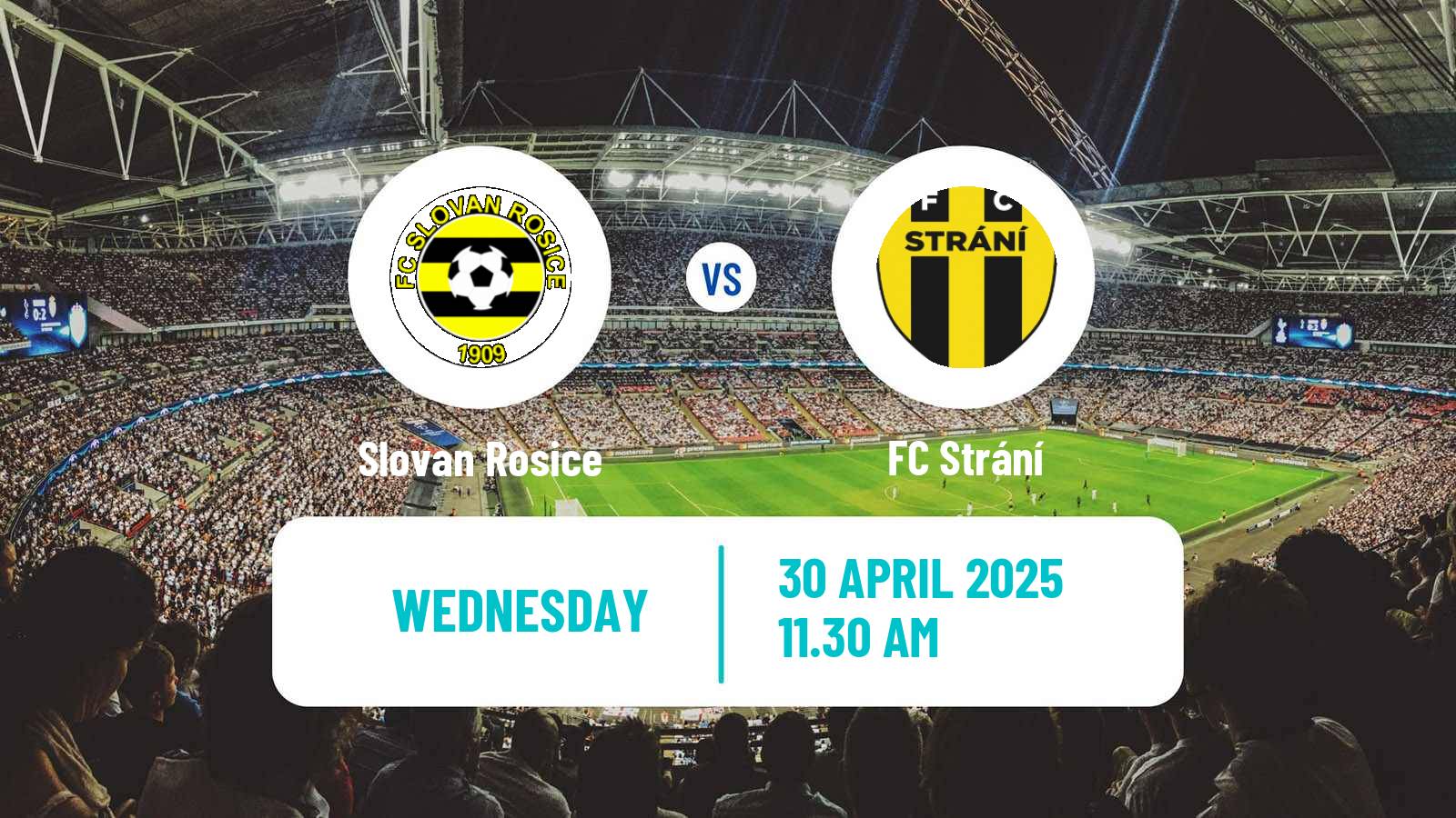 Soccer Czech MSFL Slovan Rosice - Strání