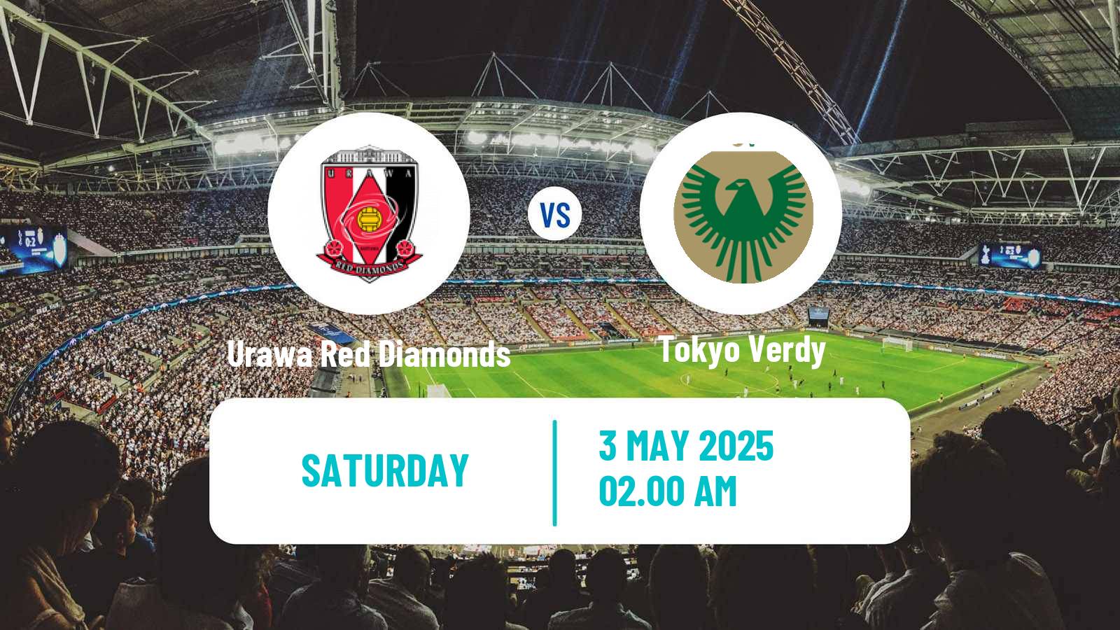 Soccer Japan J1 League Urawa Red Diamonds - Tokyo Verdy