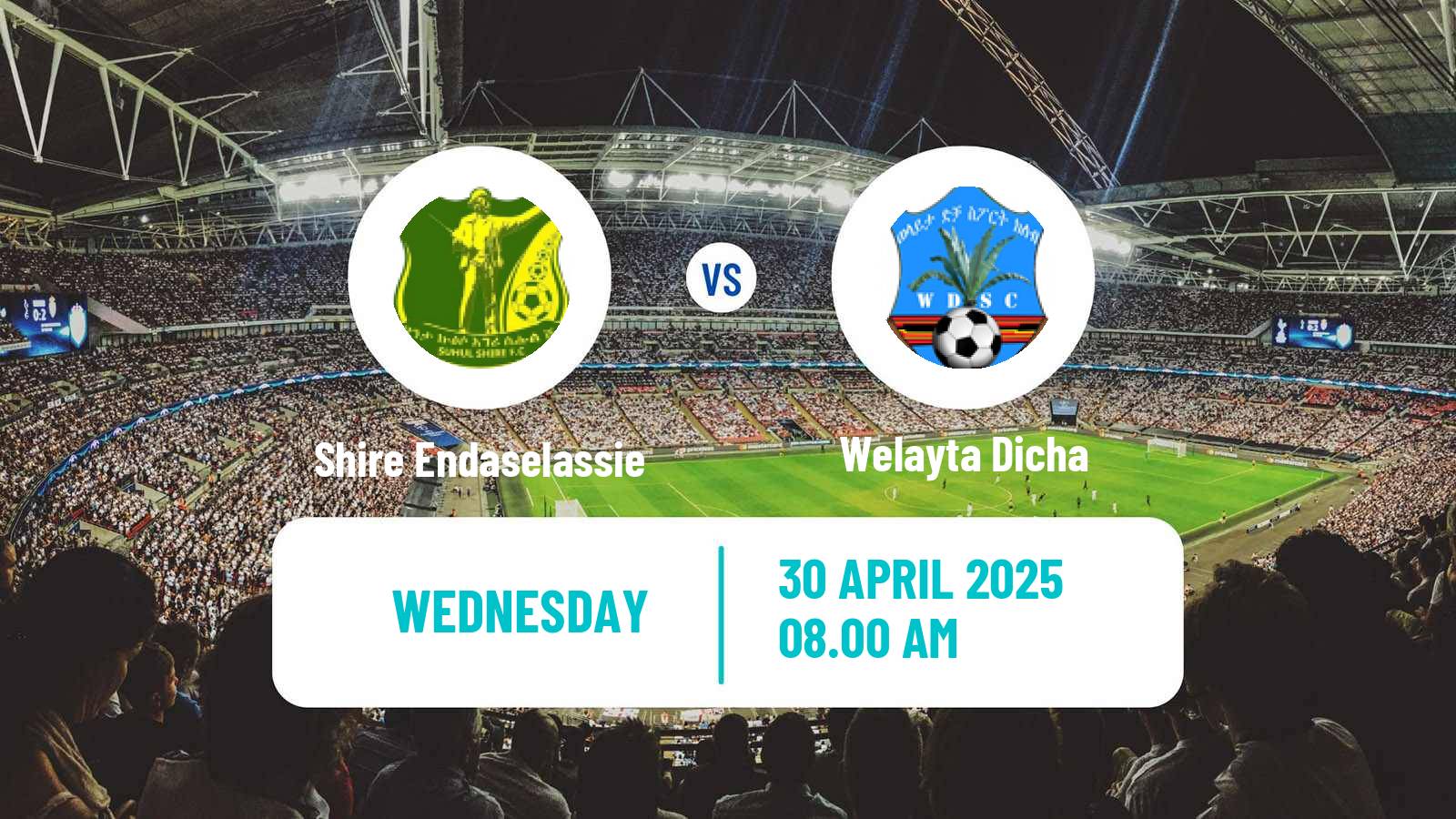 Soccer Ethiopian Premier League Shire Endaselassie - Welayta Dicha
