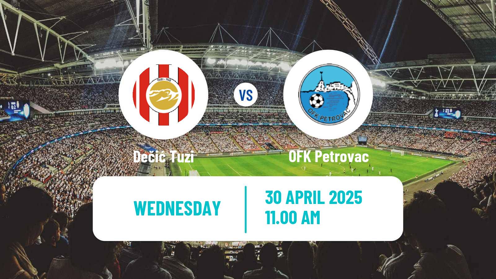 Soccer Montenegrin Cup Dečić Tuzi - Petrovac