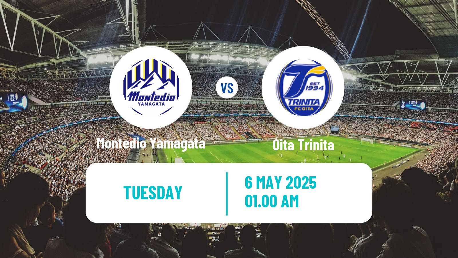 Soccer Japan J2 League Montedio Yamagata - Oita Trinita