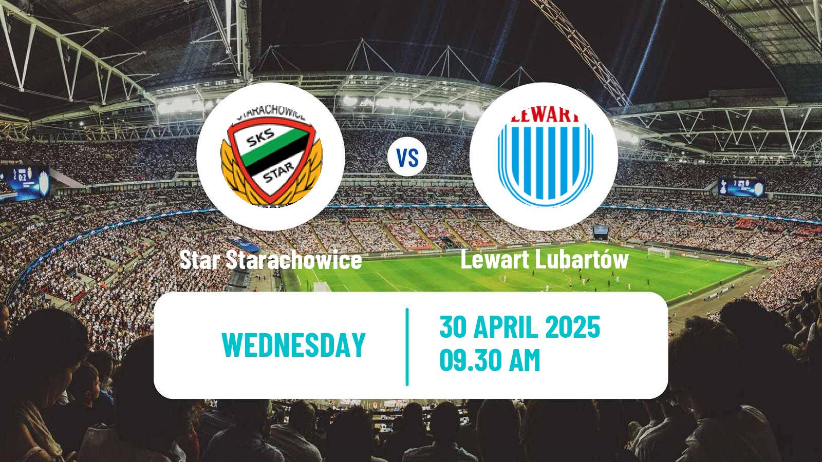 Soccer Polish Division 3 - Group IV Star Starachowice - Lewart Lubartów