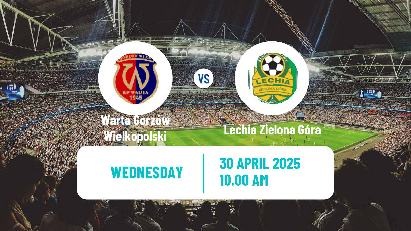 Soccer Polish Division 3 - Group III Warta Gorzów Wielkopolski - Lechia Zielona Góra