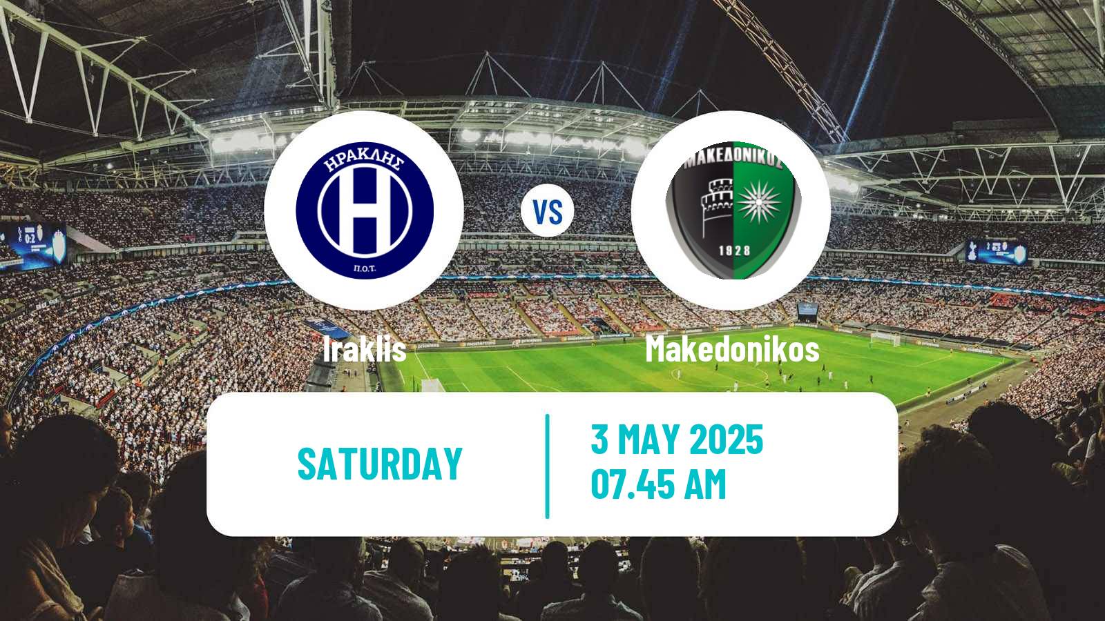 Soccer Greek Super League 2 Iraklis - Makedonikos