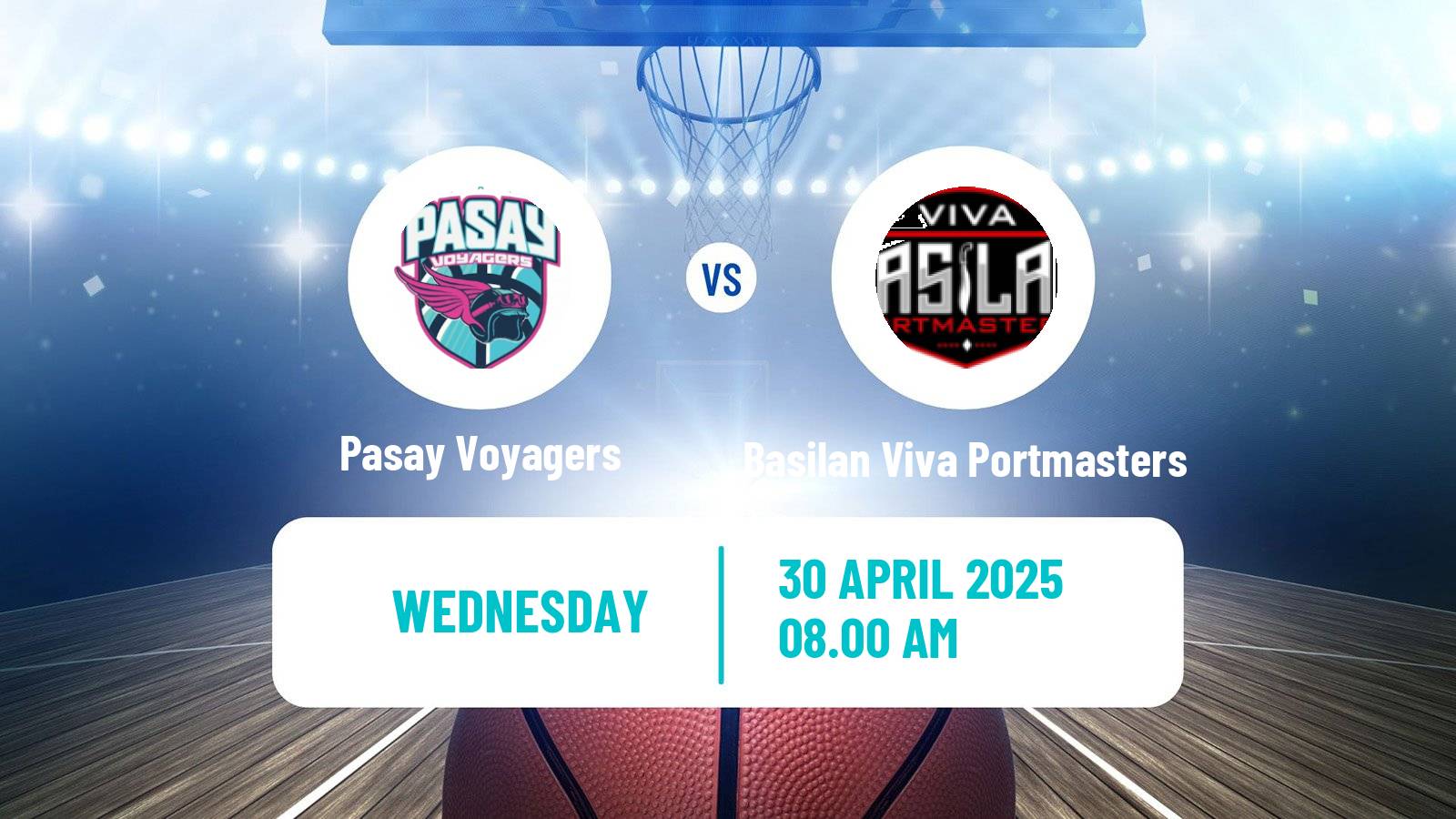 Basketball Philippines MBPL  Pasay Voyagers - Basilan Viva Portmasters