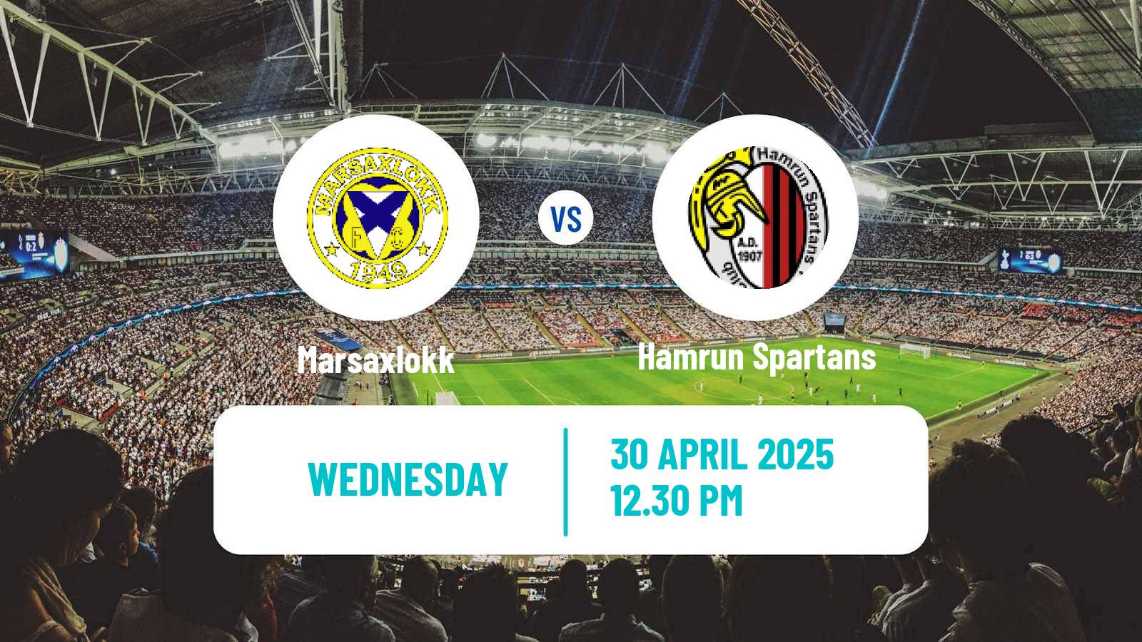Soccer Maltese Premier League Marsaxlokk - Hamrun Spartans