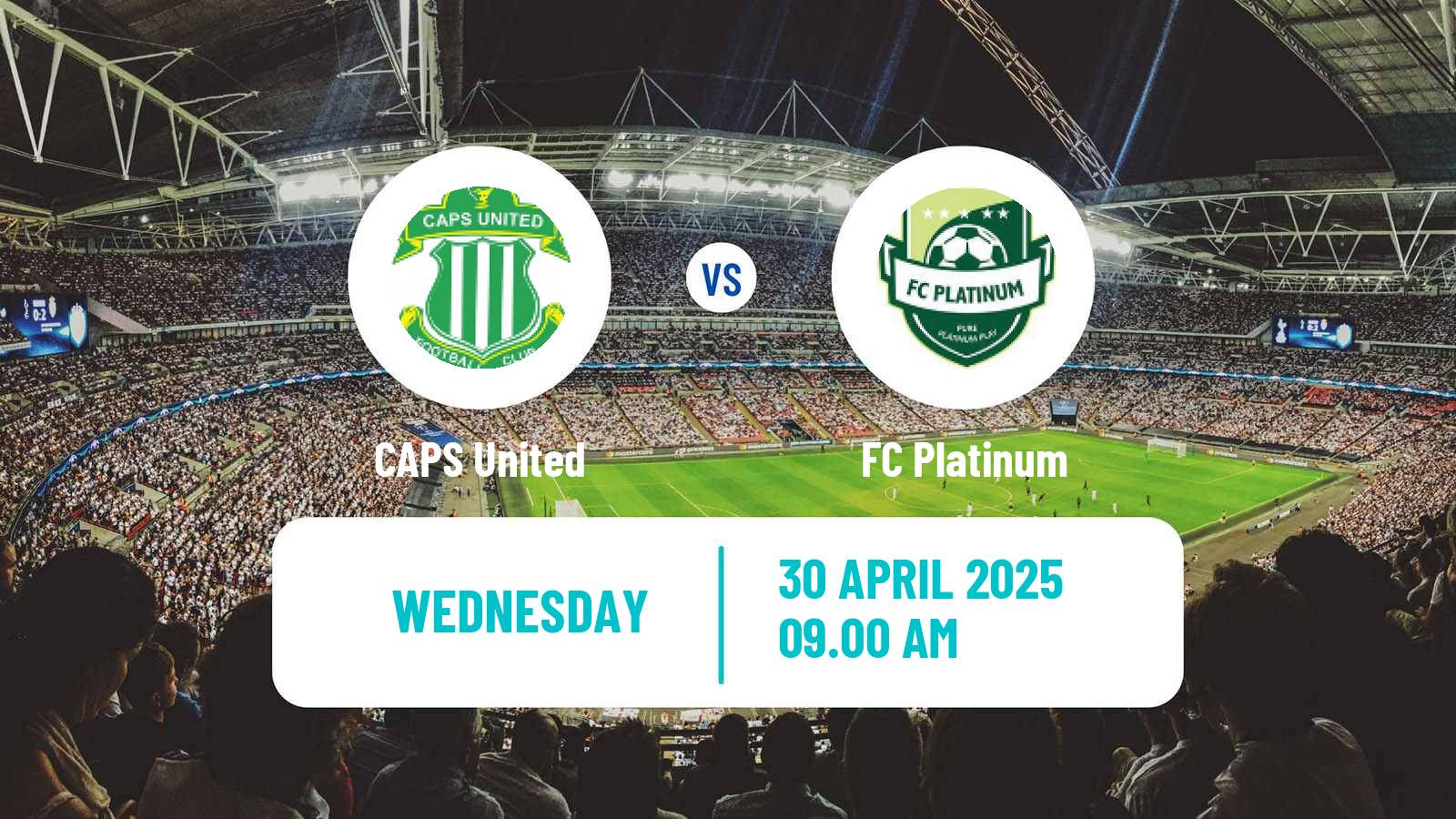 Soccer Zimbabwe Premier League CAPS United - Platinum