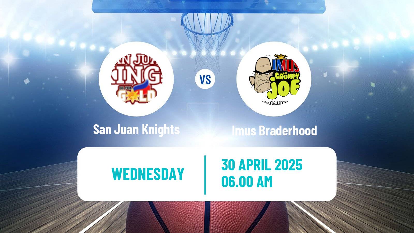 Basketball Philippines MBPL  San Juan Knights - Imus Braderhood