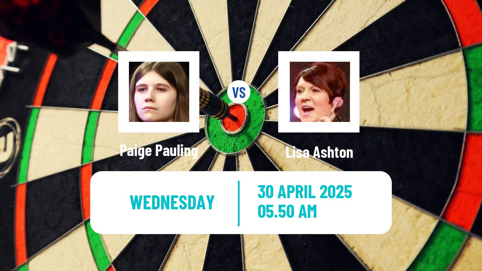 Darts Modus Super Series Paige Pauling - Lisa Ashton