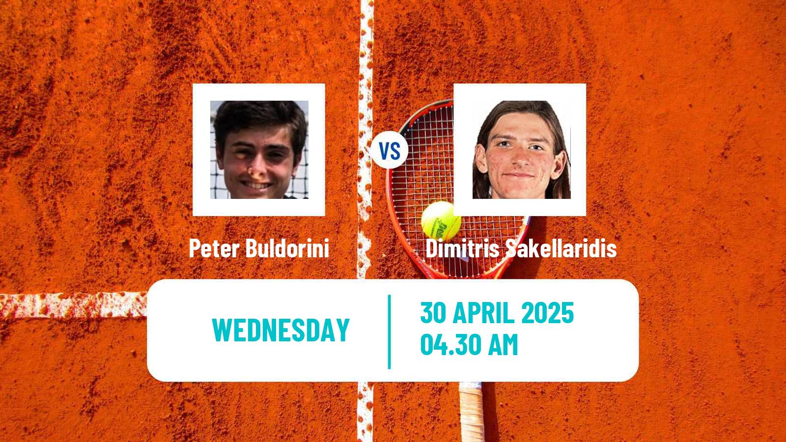 Tennis ITF M15 Monastir 17 Men Peter Buldorini - Dimitris Sakellaridis