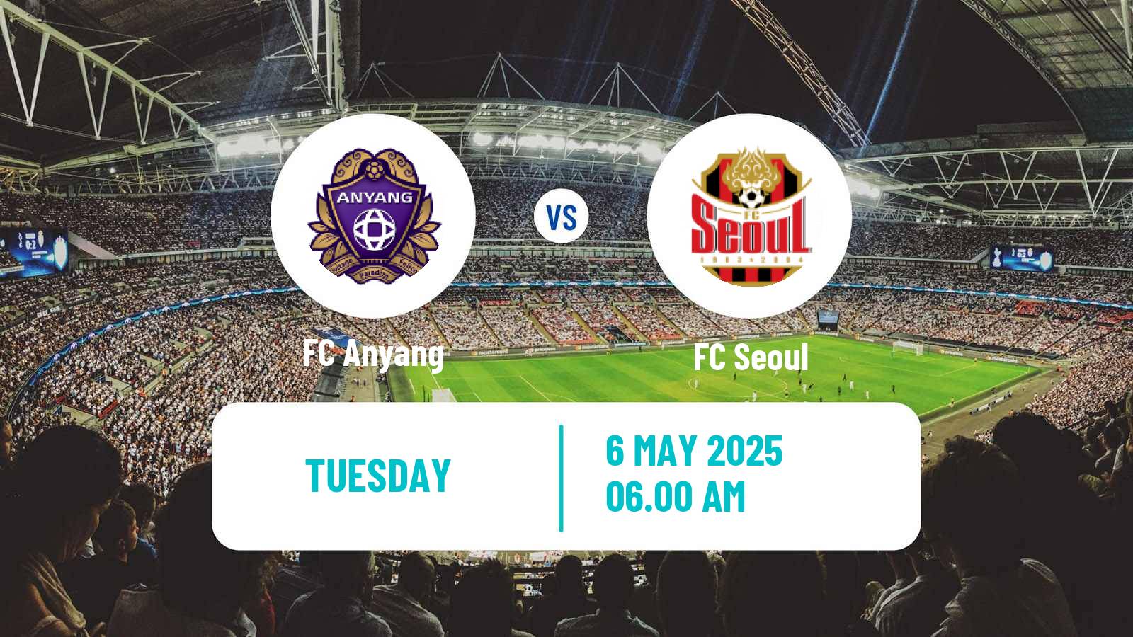 Soccer South Korean K-League 1 Anyang - FC Seoul