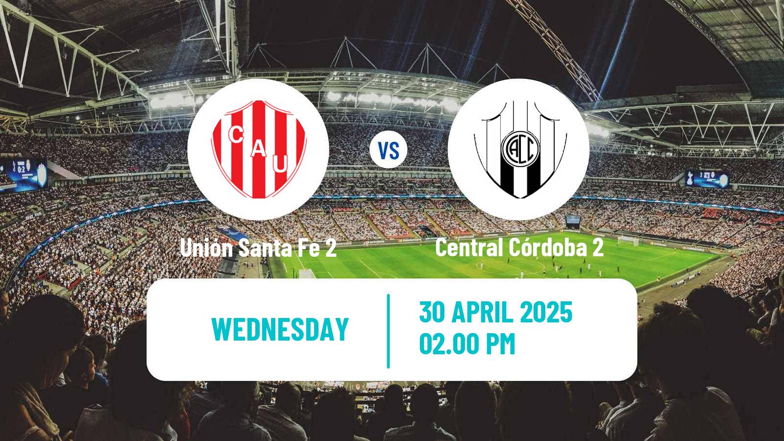 Soccer Argentinian Reserve League Unión Santa Fe 2 - Central Córdoba 2
