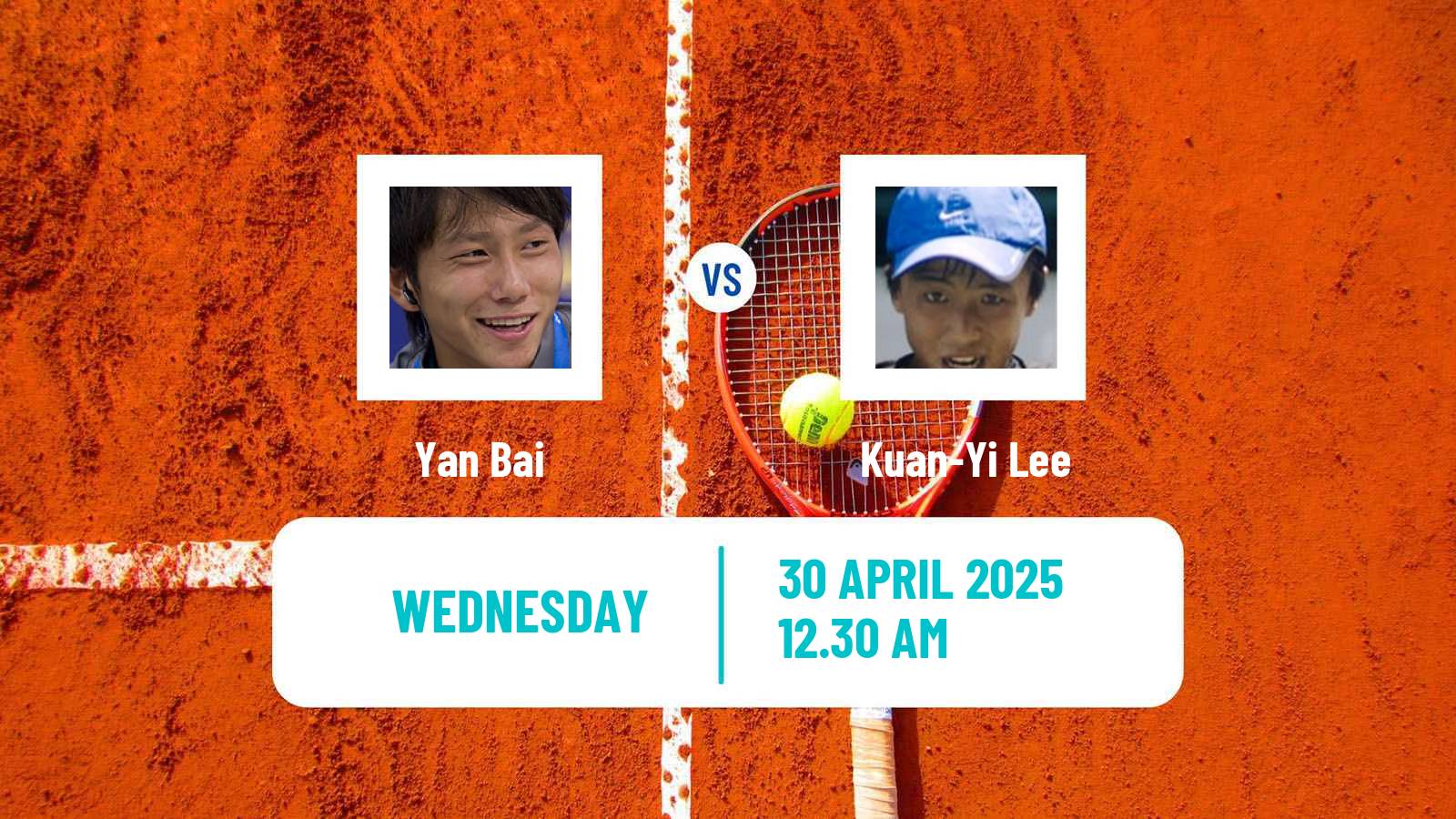 Tennis ITF M25 Anning Men Yan Bai - Kuan-Yi Lee