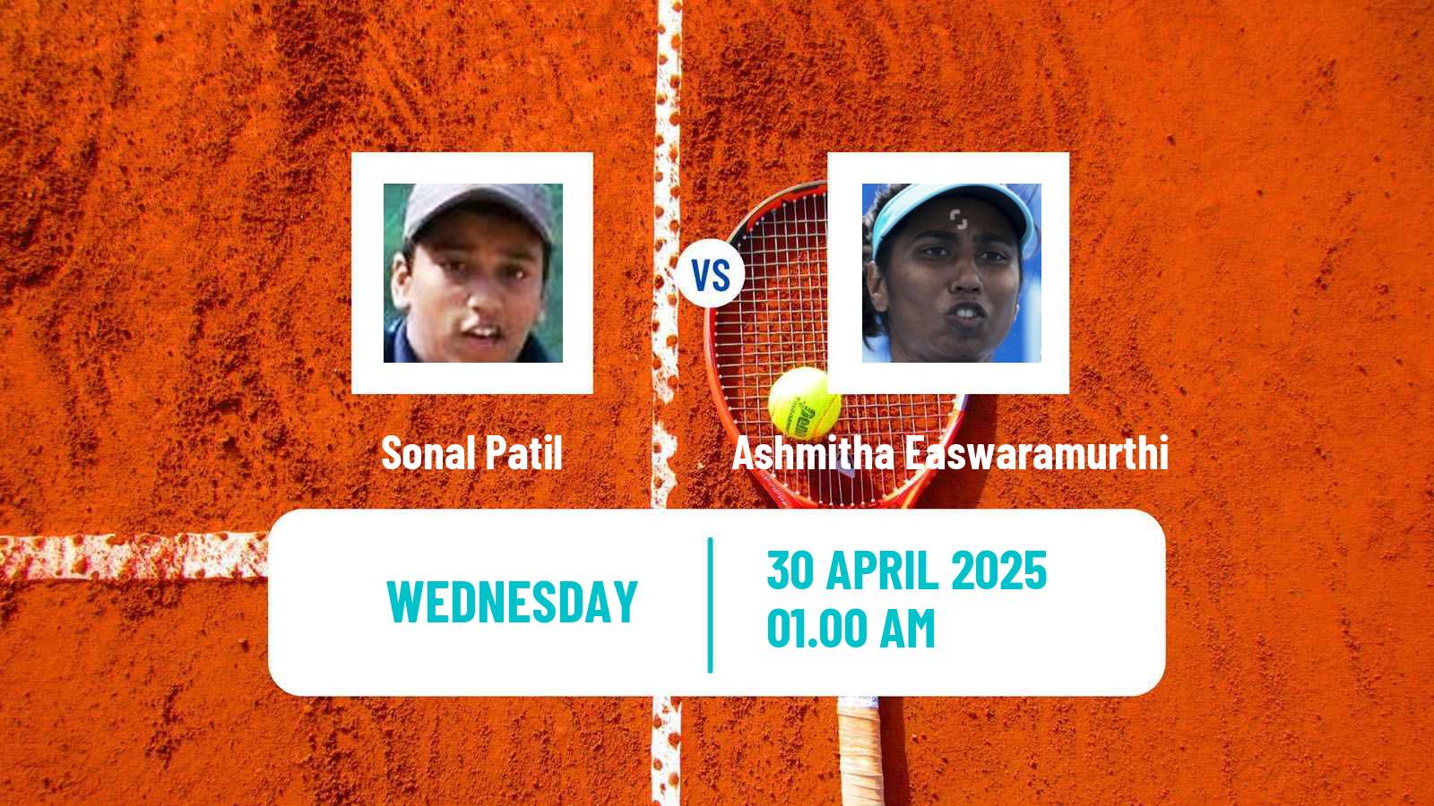 Tennis ITF W15 Shymkent 2 Women Sonal Patil - Ashmitha Easwaramurthi