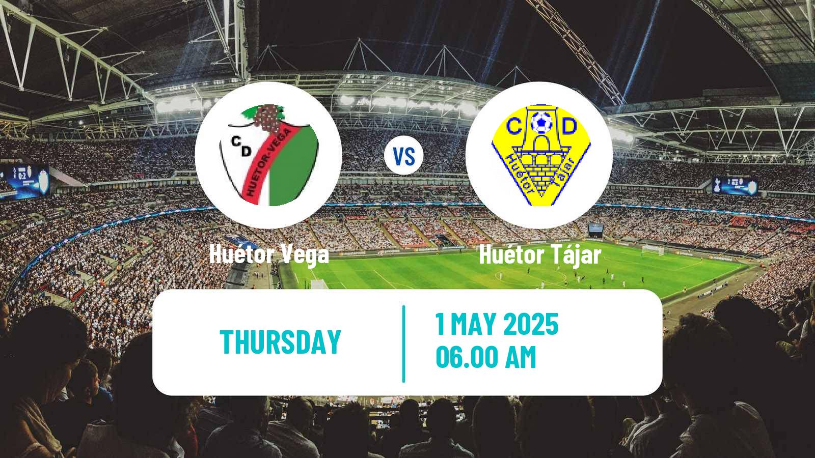 Soccer Spanish Tercera RFEF - Group 9 Huétor Vega - Huétor Tájar
