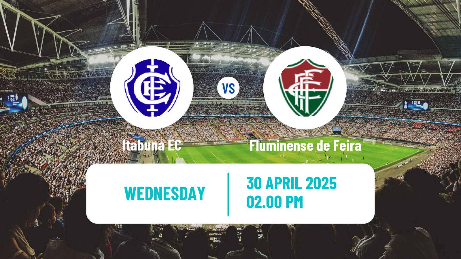 Soccer Brazilian Campeonato Baiano 2 Itabuna - Fluminense de Feira