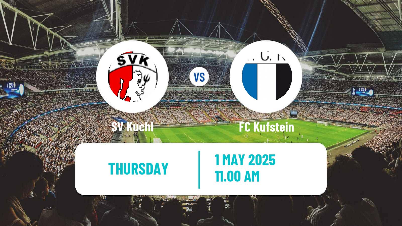 Soccer Austrian Regionalliga West Kuchl - Kufstein