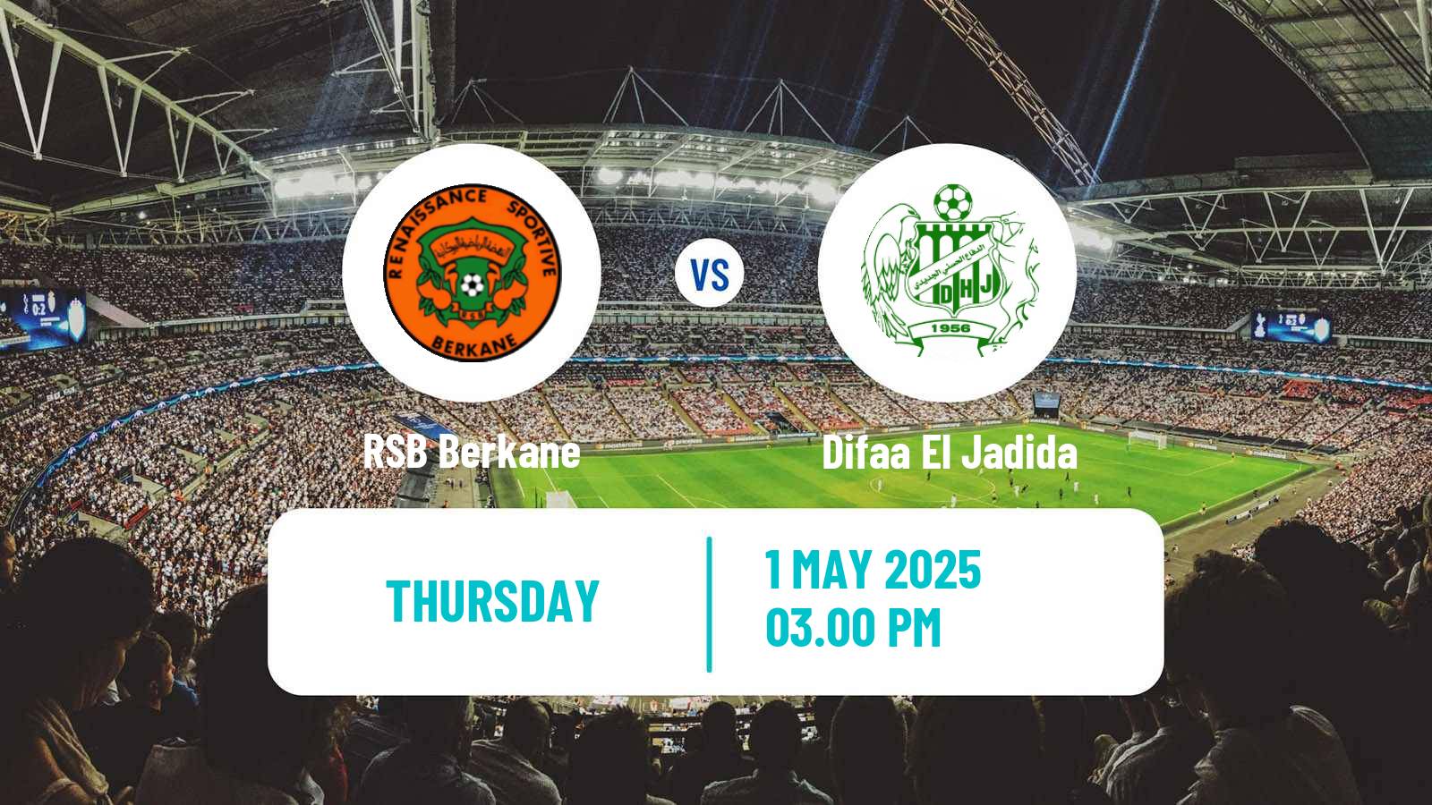 Soccer Moroccan Botola Berkane - Difaa El Jadida