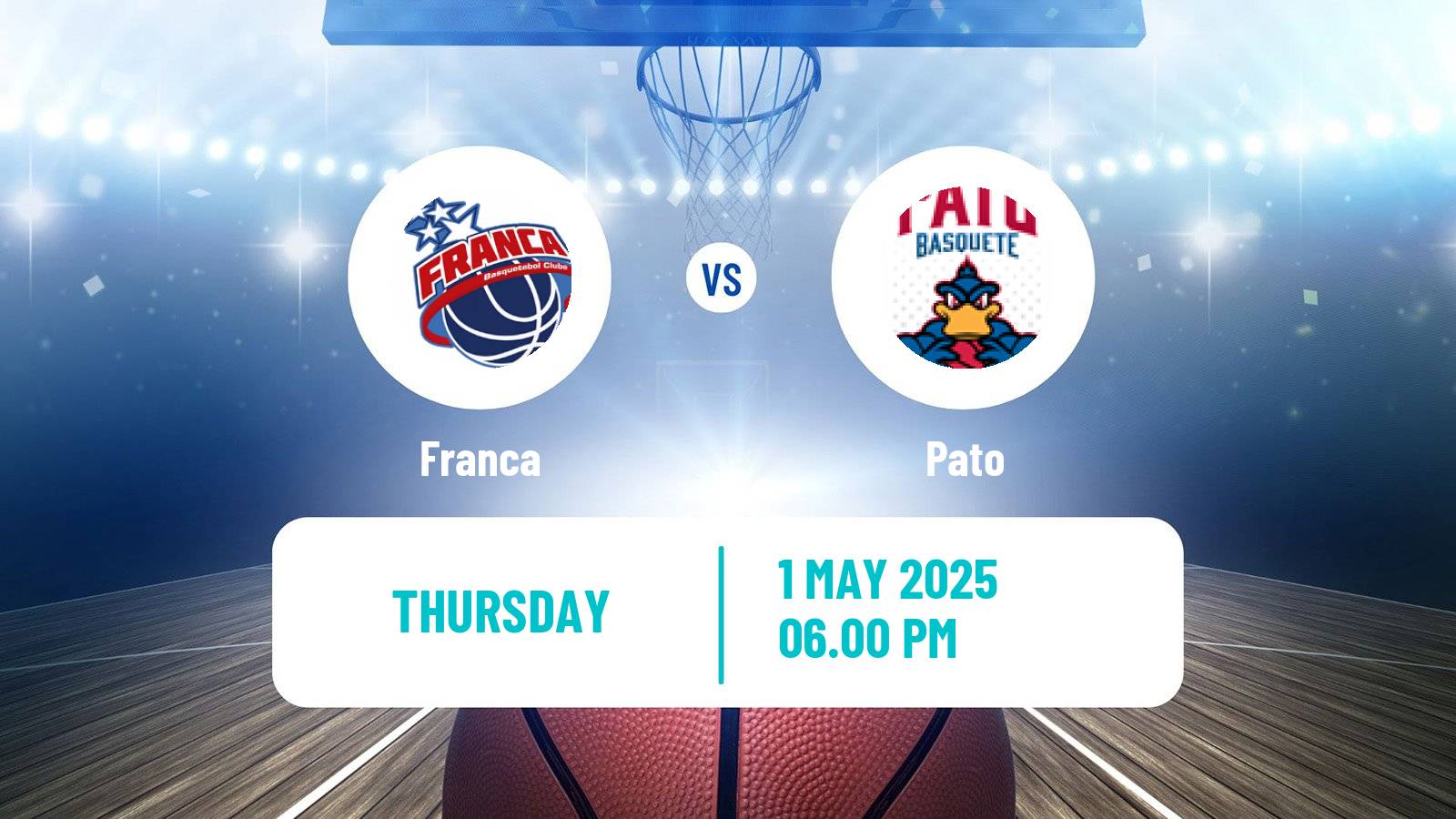 Basketball Brazilian NBB Franca - Pato