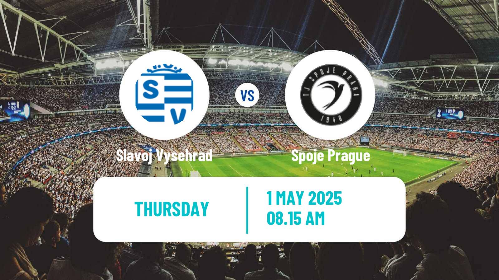 Soccer Czech Prazsky Prebor Slavoj Vysehrad - Spoje Prague