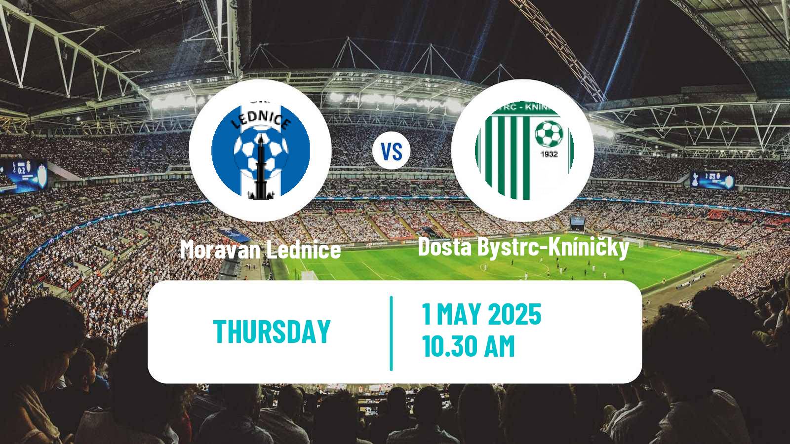 Soccer Czech Jihomoravsky KP Moravan Lednice - Dosta Bystrc-Kníničky