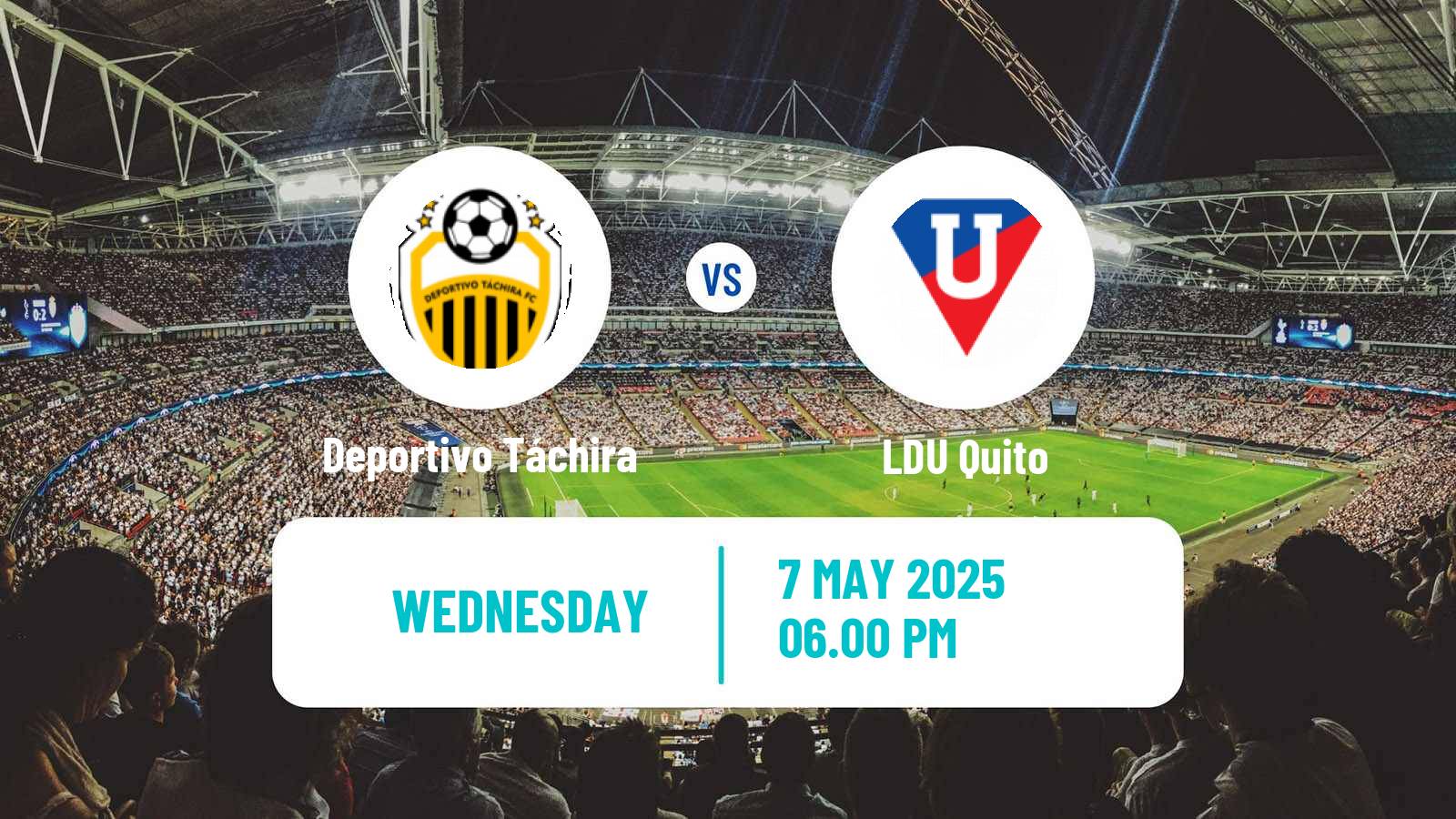 Soccer Copa Libertadores Deportivo Táchira - LDU Quito