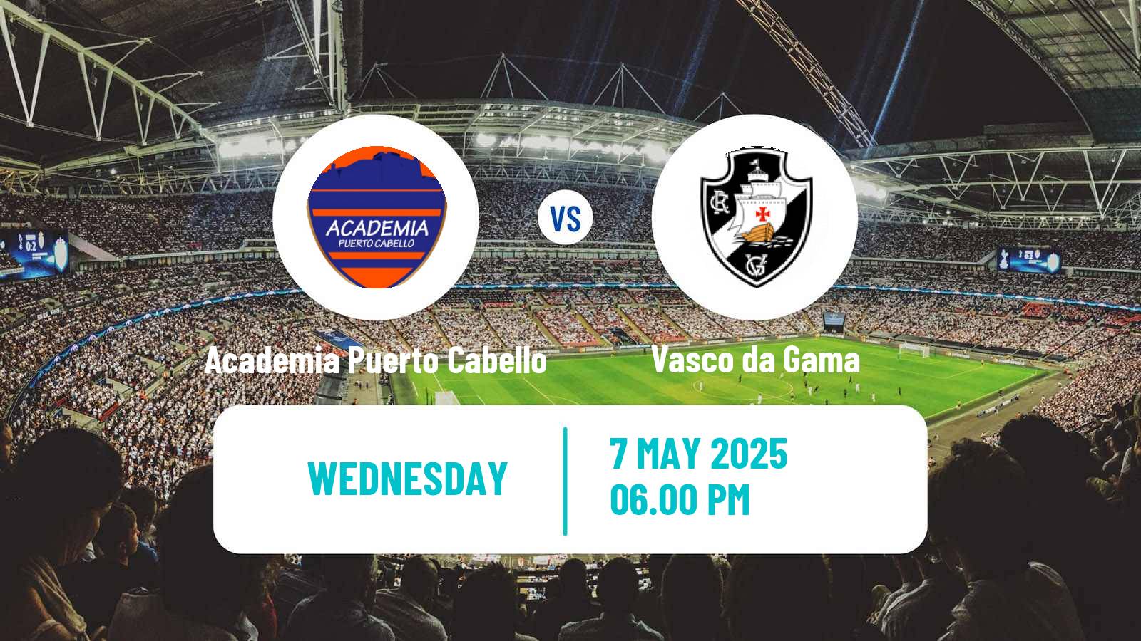 Soccer Copa Sudamericana Academia Puerto Cabello - Vasco da Gama