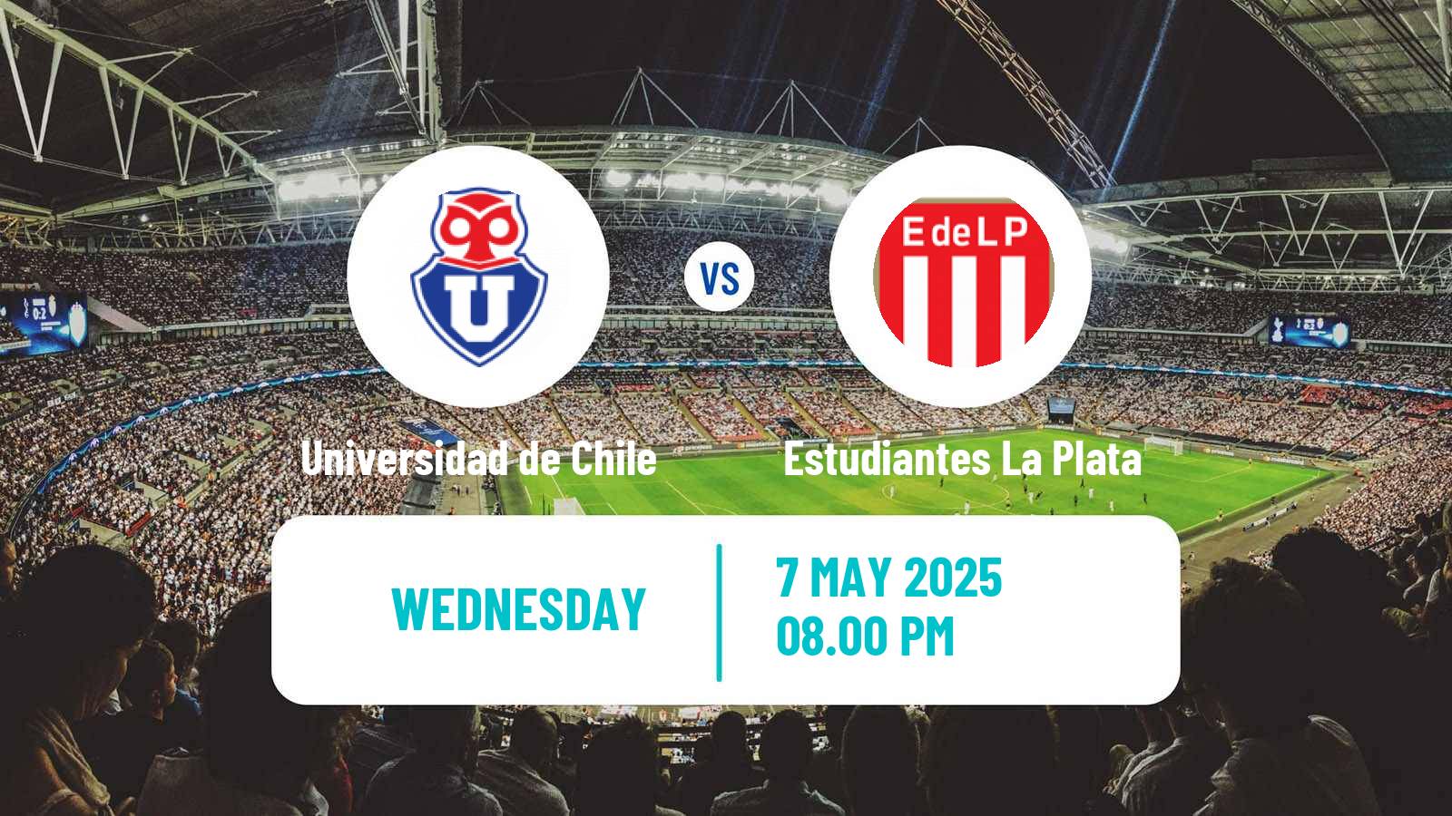 Soccer Copa Libertadores Universidad de Chile - Estudiantes La Plata