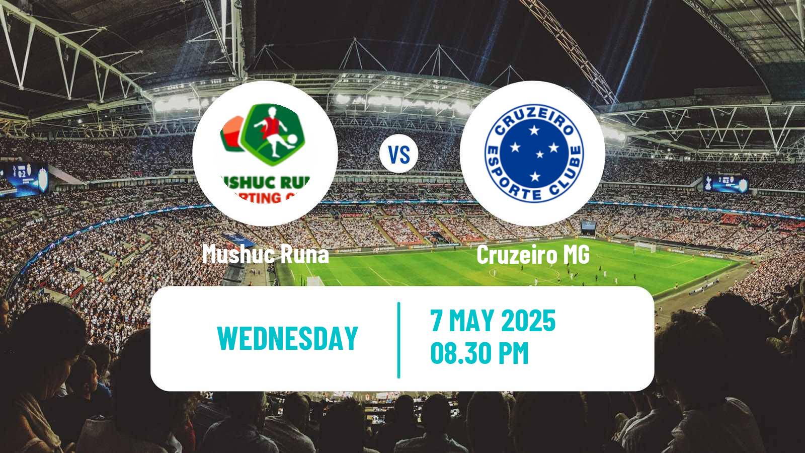 Soccer Copa Sudamericana Mushuc Runa - Cruzeiro