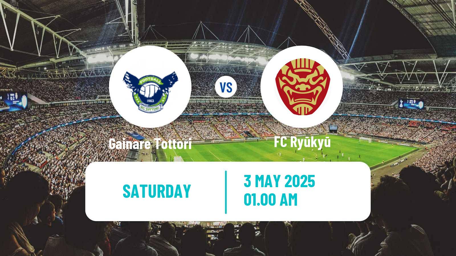 Soccer Japan J3 League Gainare Tottori - Ryūkyū