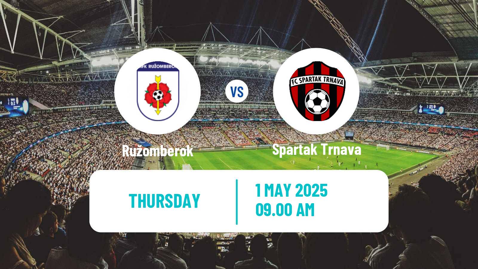 Soccer Slovak Cup Ružomberok - Spartak Trnava