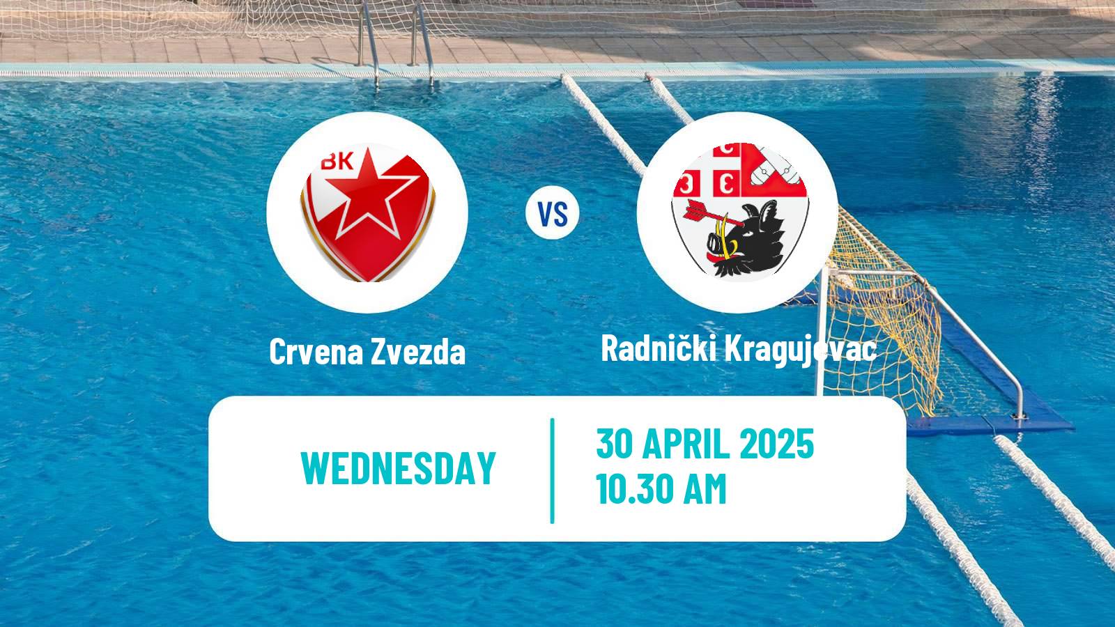 Water polo Serbian Super Liga Water Polo Crvena Zvezda - Radnički Kragujevac