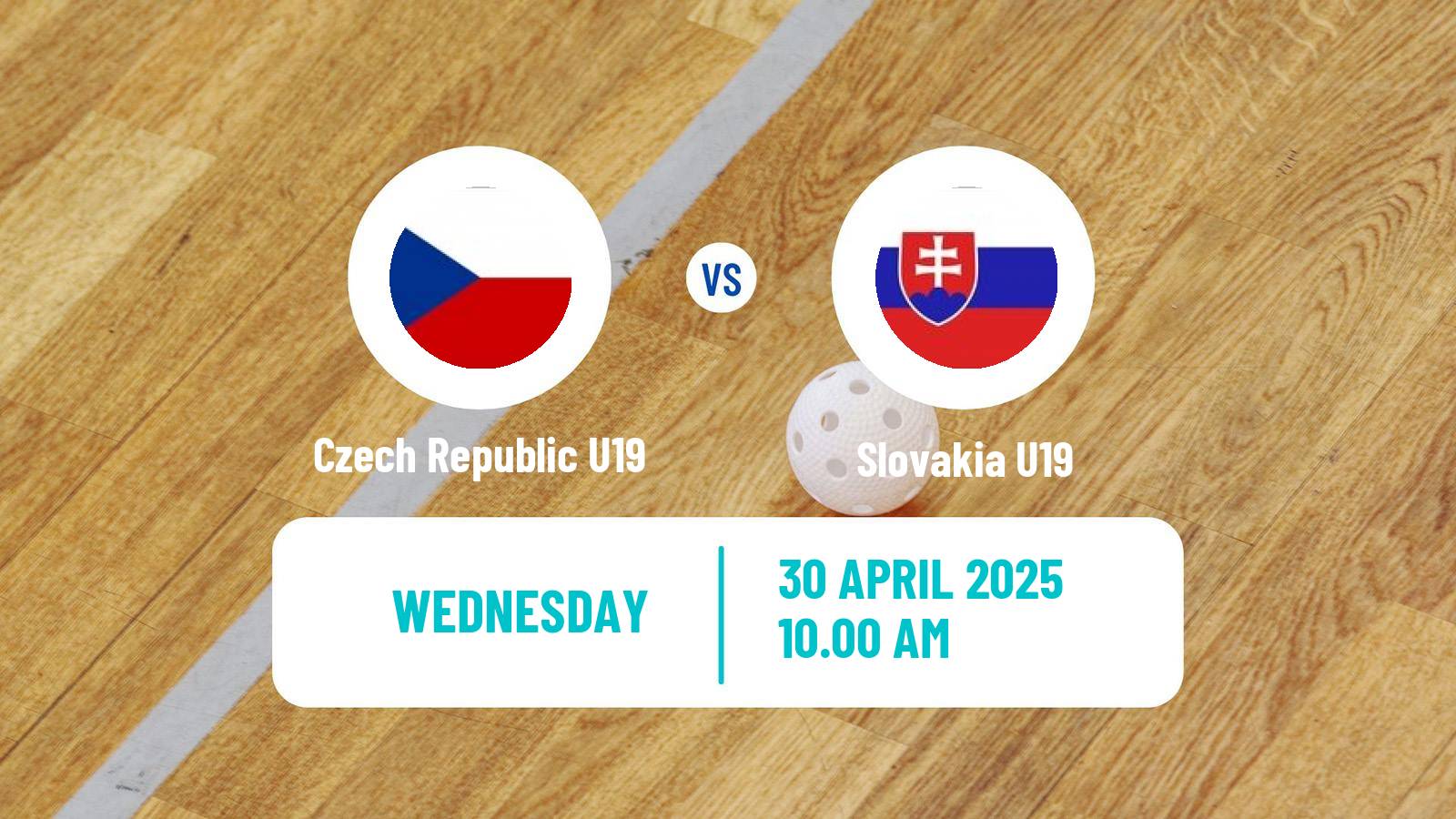 Floorball World Championship Floorball U19 Czech Republic U19 - Slovakia U19