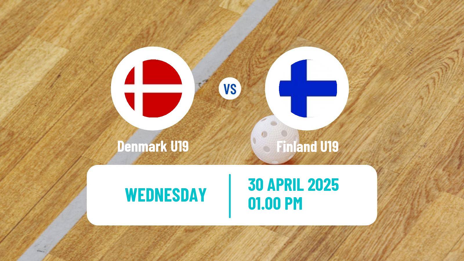 Floorball World Championship Floorball U19 Denmark U19 - Finland U19
