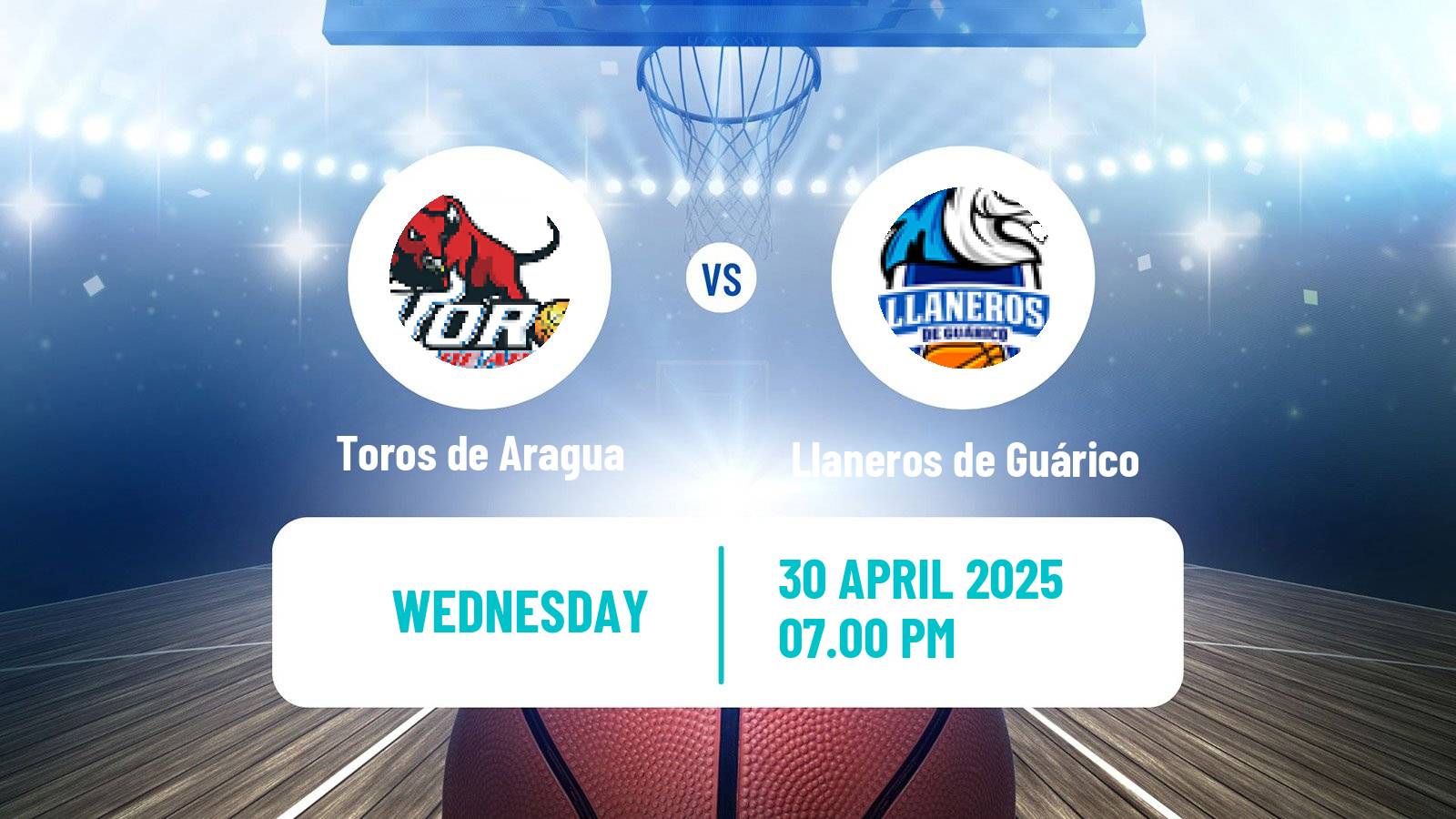 Basketball Venezuelan Superliga Basketball Toros de Aragua - Llaneros de Guárico