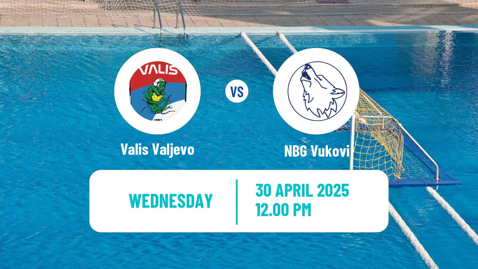 Water polo Serbian Super Liga Water Polo Valis Valjevo - Vukovi