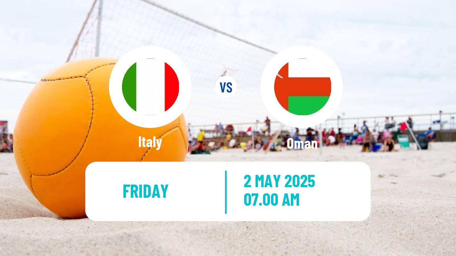 Beach soccer World Cup Italy - Oman
