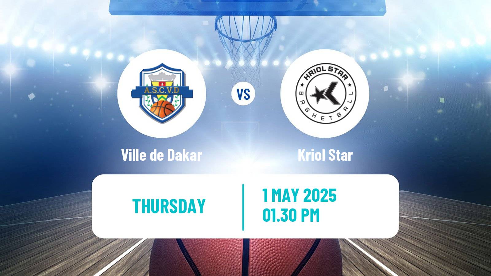 Basketball Basketball Africa League Ville de Dakar - Kriol Star