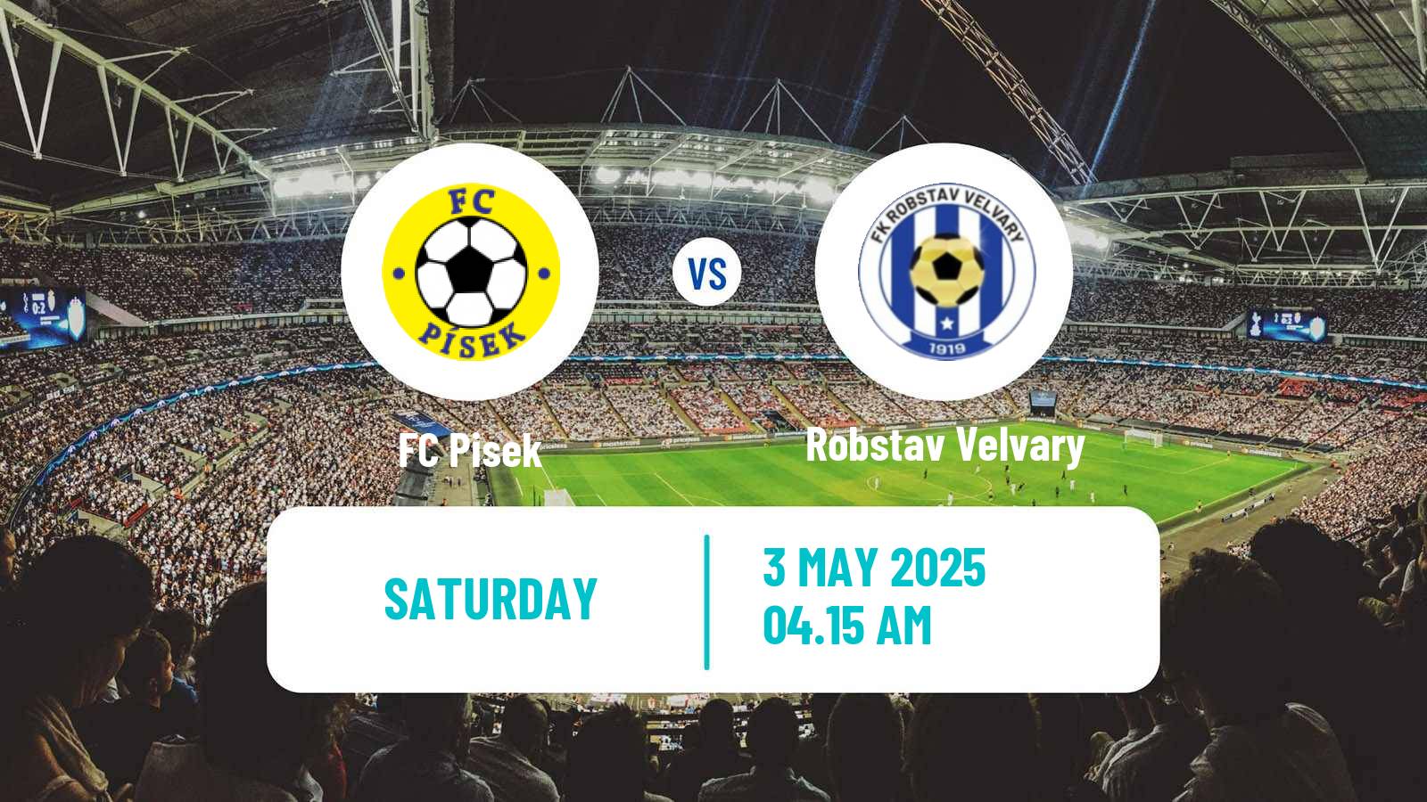 Soccer Czech CFL Group A Pisek - Robstav Velvary