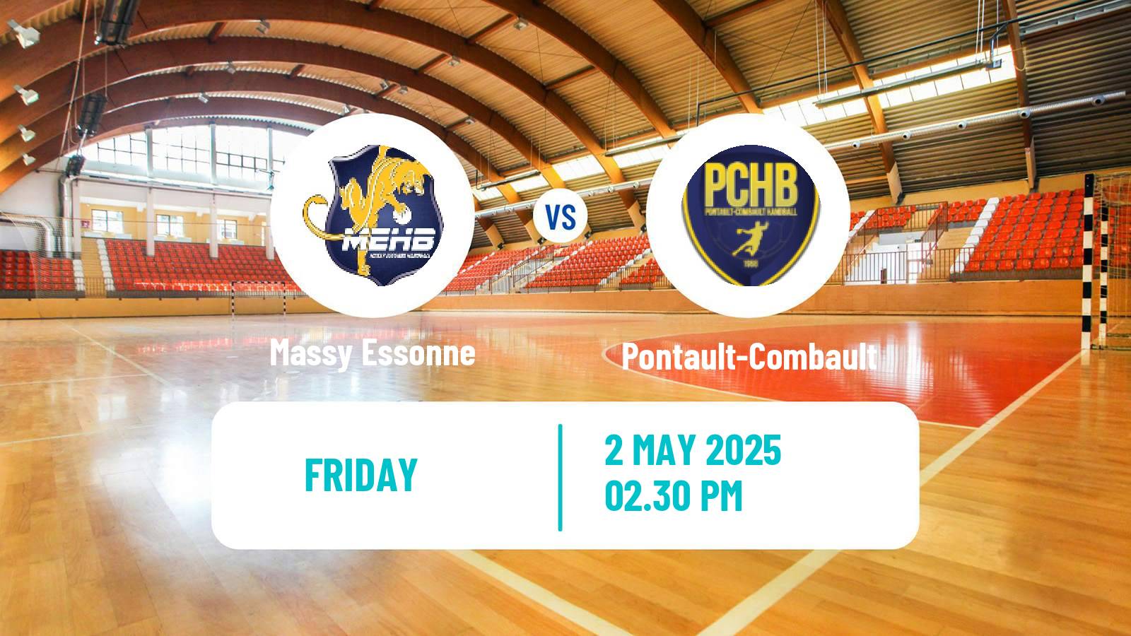 Handball French Proligue Handball Massy Essonne - Pontault-Combault