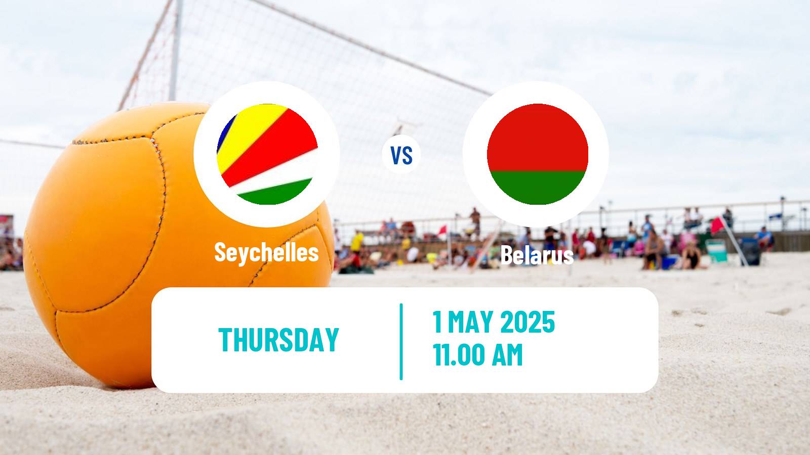 Beach soccer World Cup Seychelles - Belarus