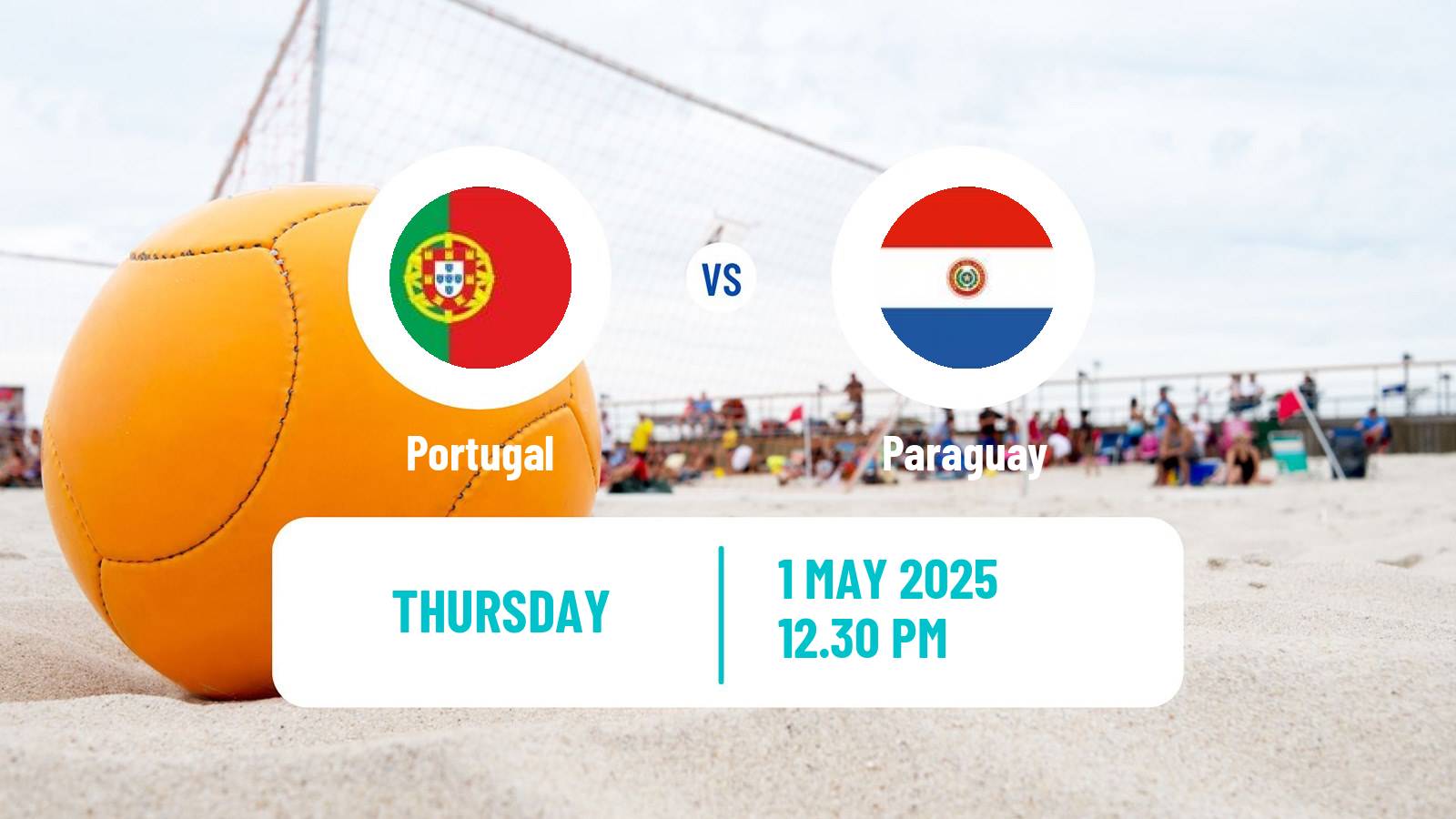 Beach soccer World Cup Portugal - Paraguay