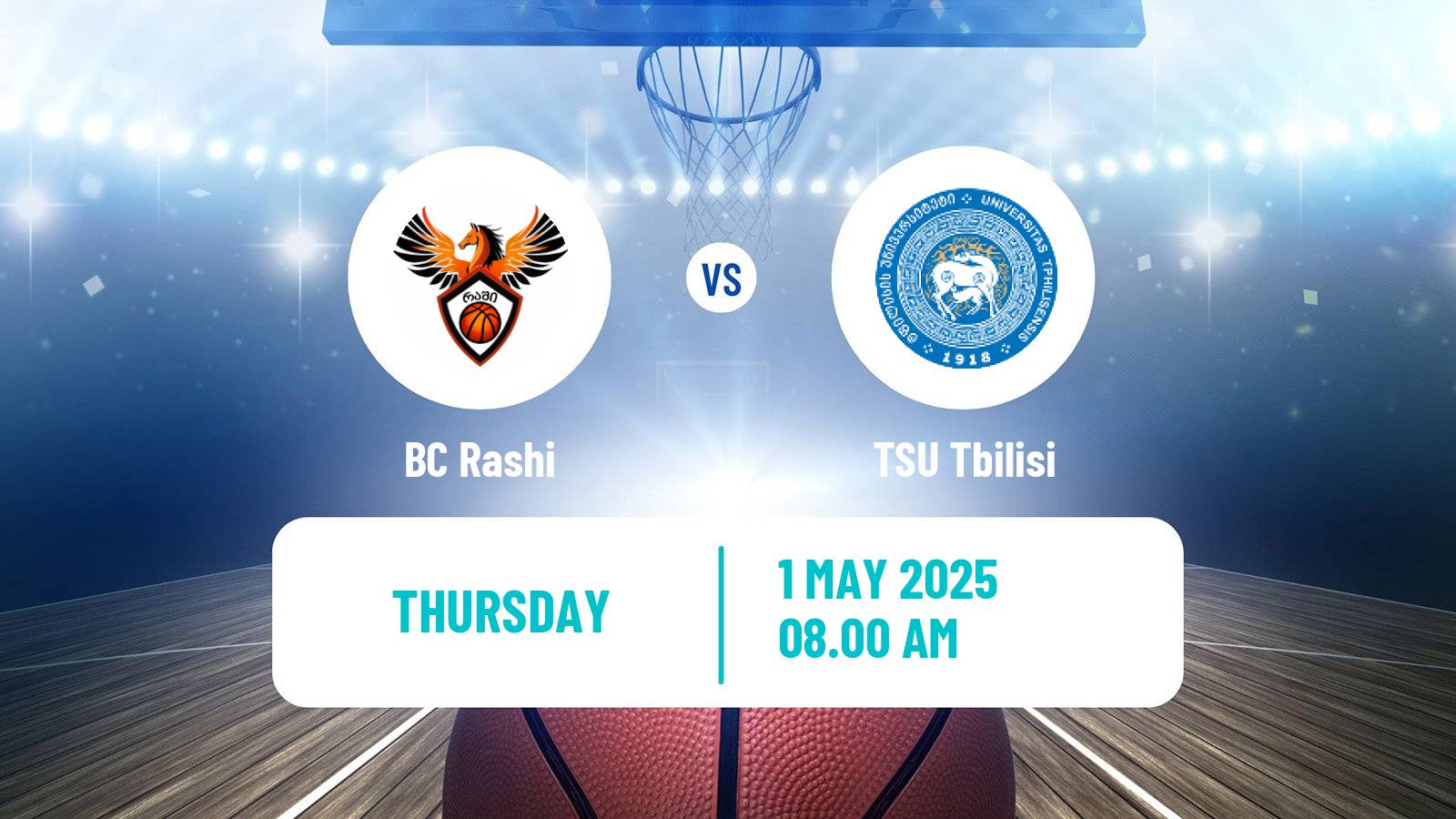 Basketball Georgian Superleague Basketball Rashi - TSU Tbilisi