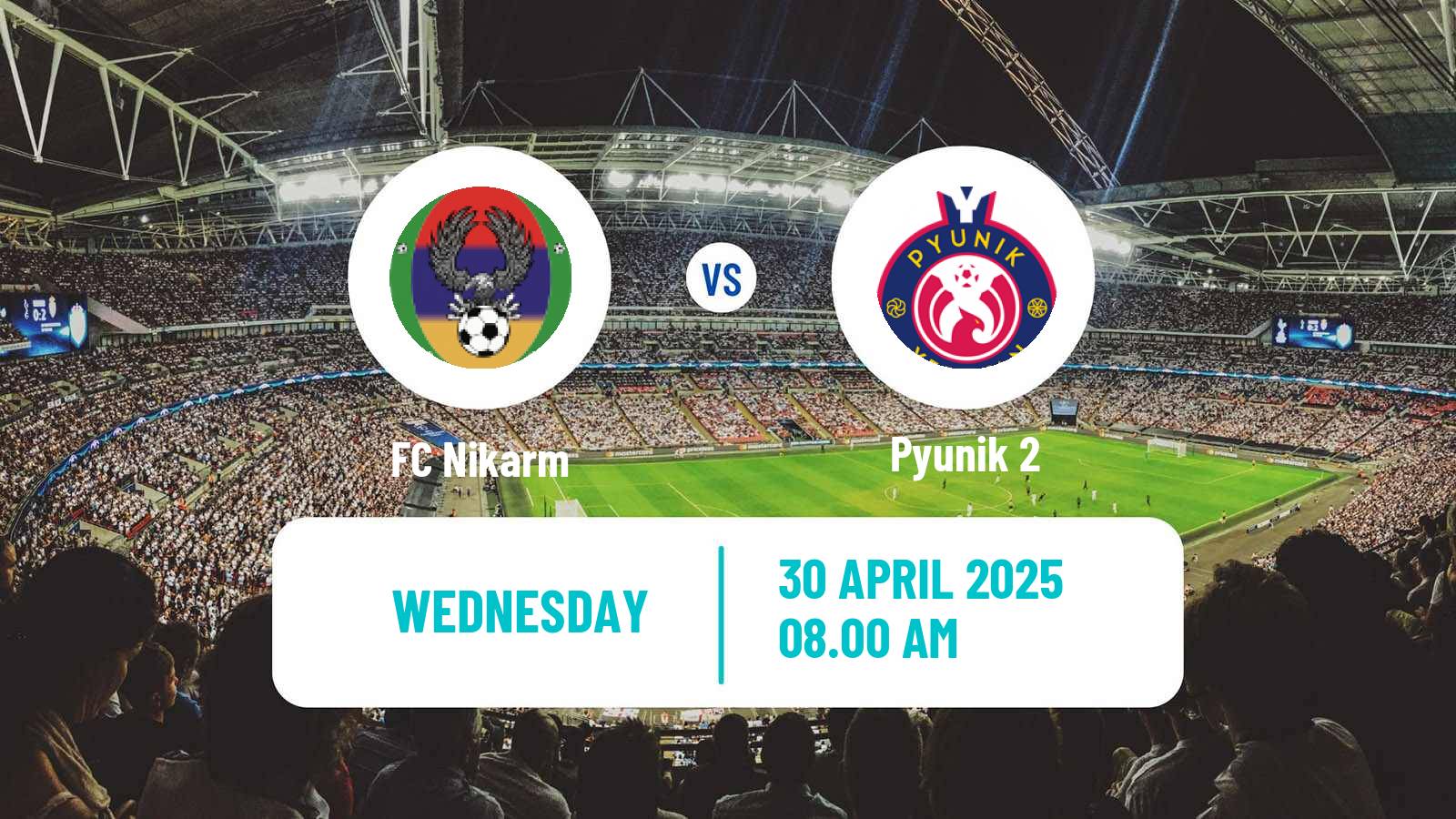 Soccer Armenian First League Nikarm - Pyunik 2