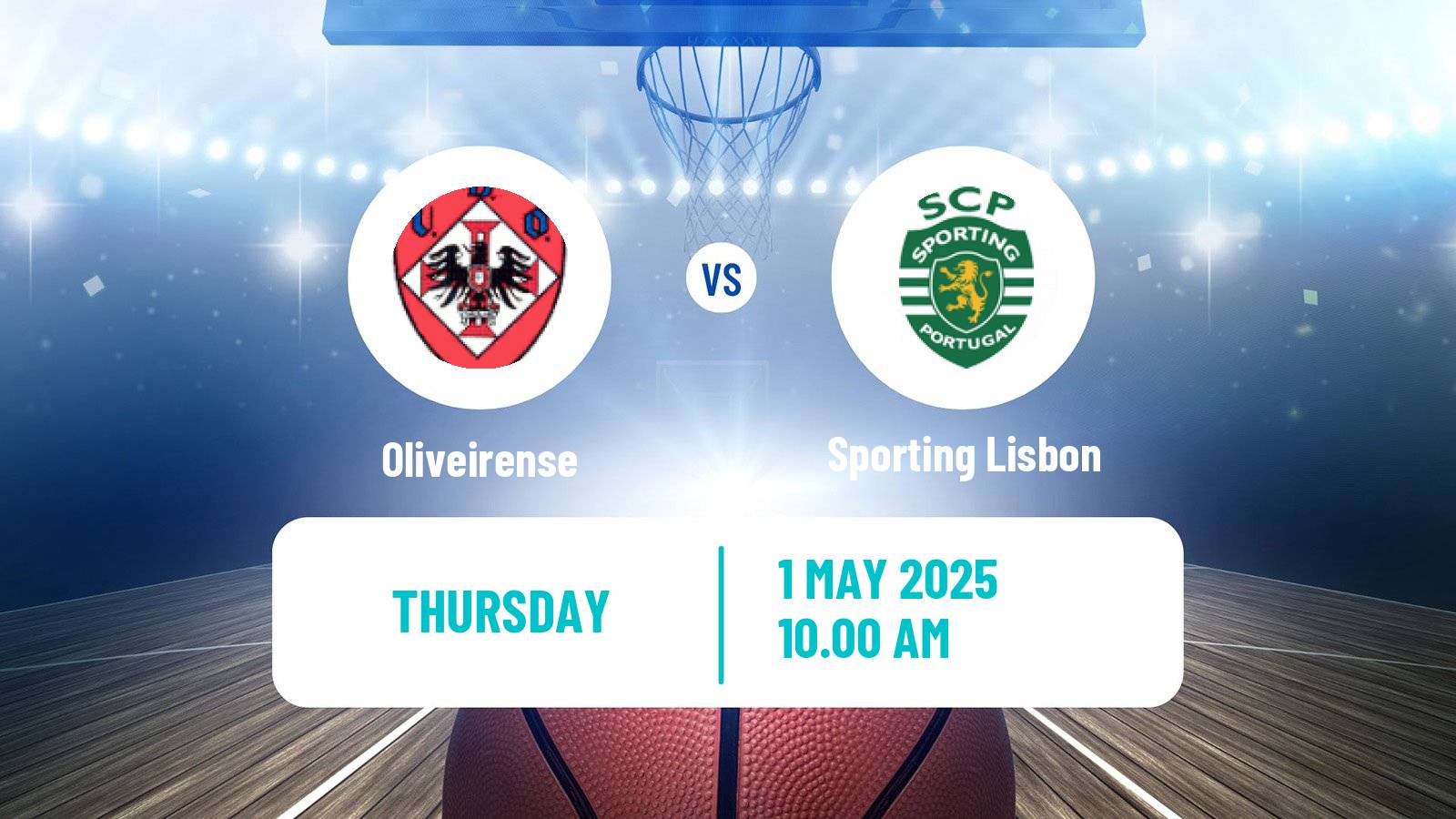 Basketball Portuguese Taca da Liga Basketball Oliveirense - Sporting Lisbon